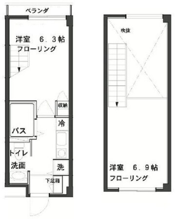 スペックハウス戸越の物件間取画像